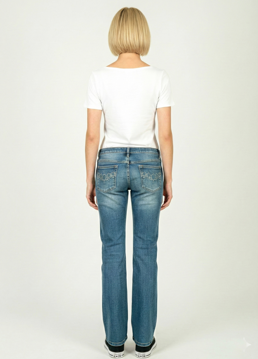 Синие демисезонные джинсы 6th Avenue - Синий - миниатюра 4