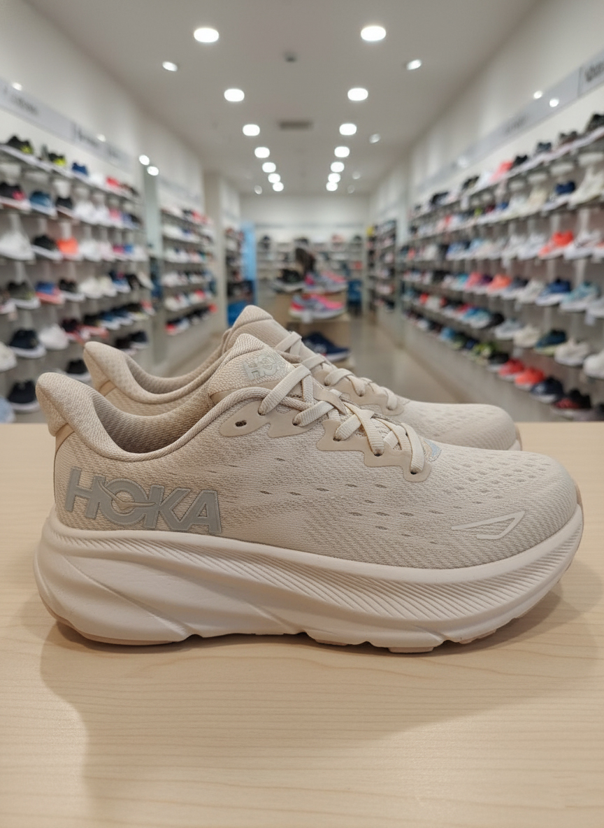HOKA ONE ONE CLIFTON 9 - Бежевий - миниатюра 2