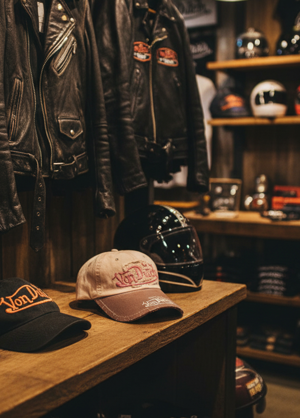 Кепка-бейсболка Von Dutch Korea - Розовый - миниатюра 2