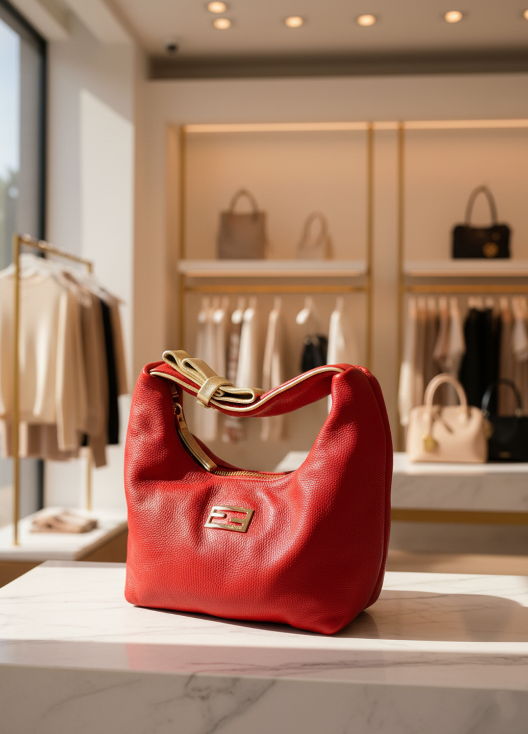 Сумка Fendi коктейльная