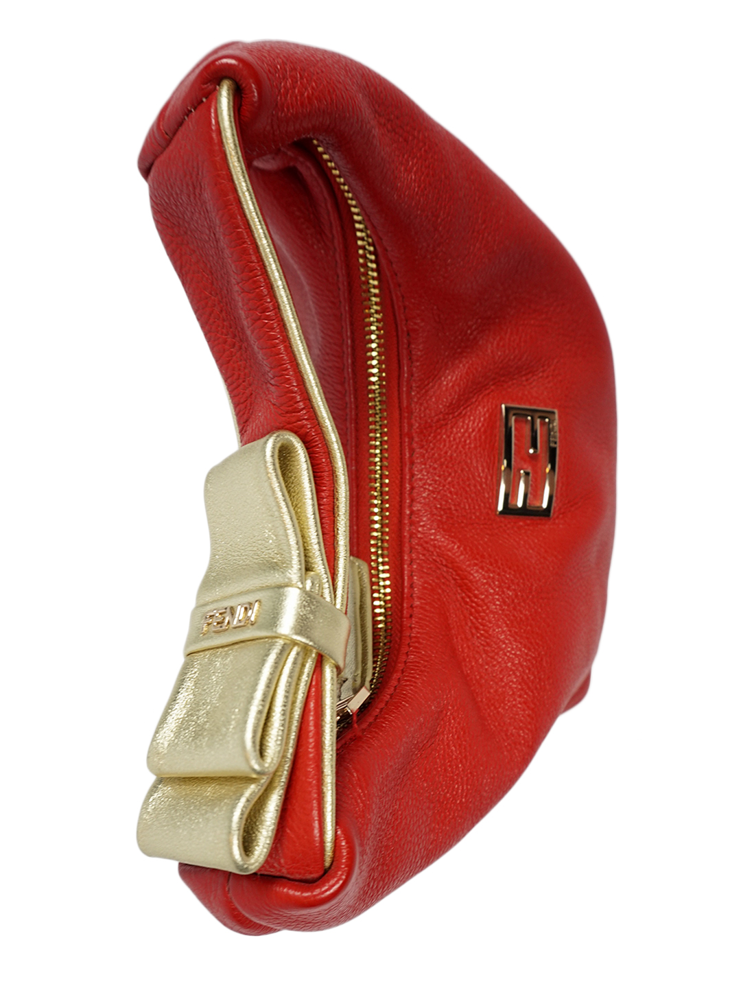 Сумка Fendi коктейльная - Красный - миниатюра 4