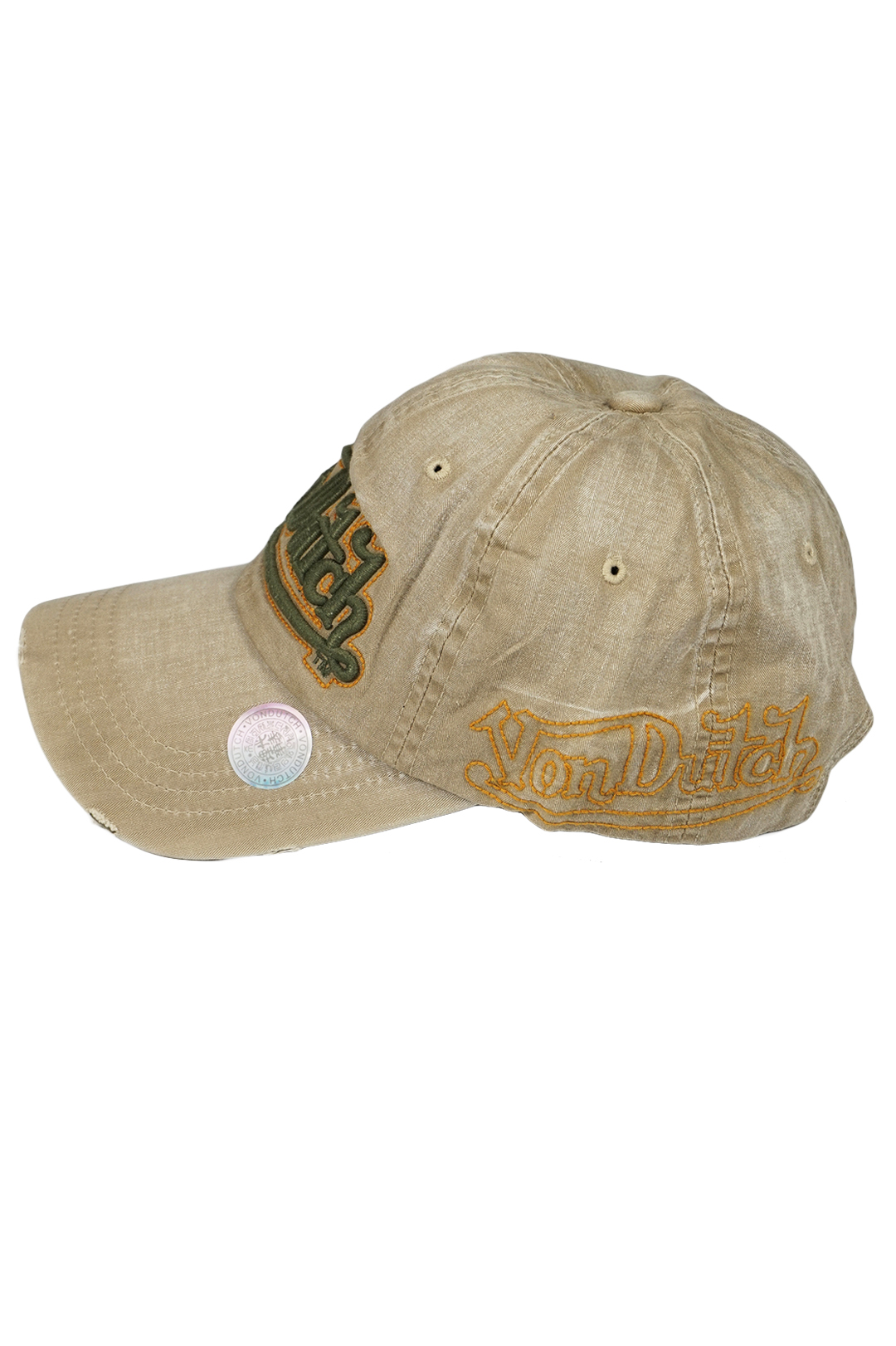 Кепка-бейсболка Von Dutch Korea - Серый - миниатюра 3