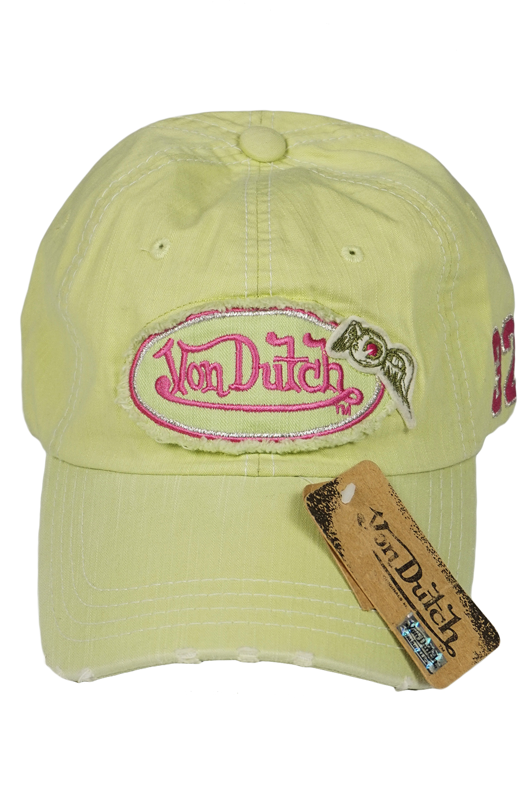 Кепка-бейсболка Von Dutch Korea - Салатовый - миниатюра 2