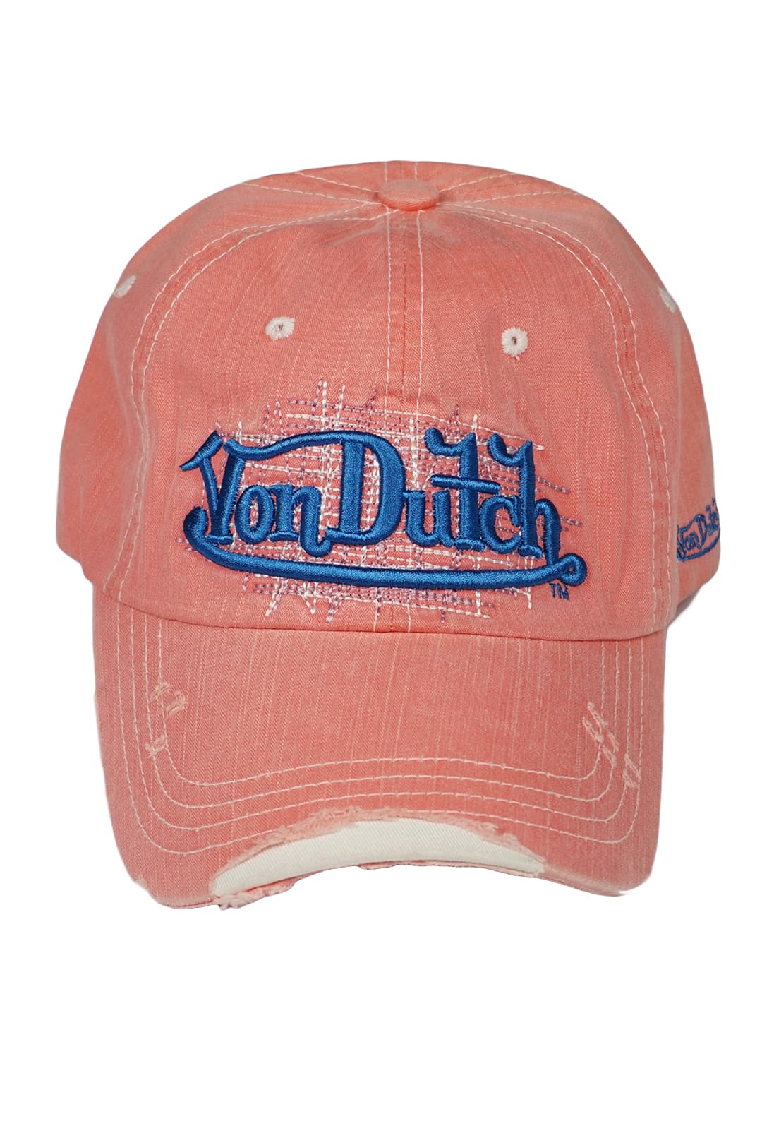 Кепка-бейсболка Von Dutch Korea - Коралловый - 3