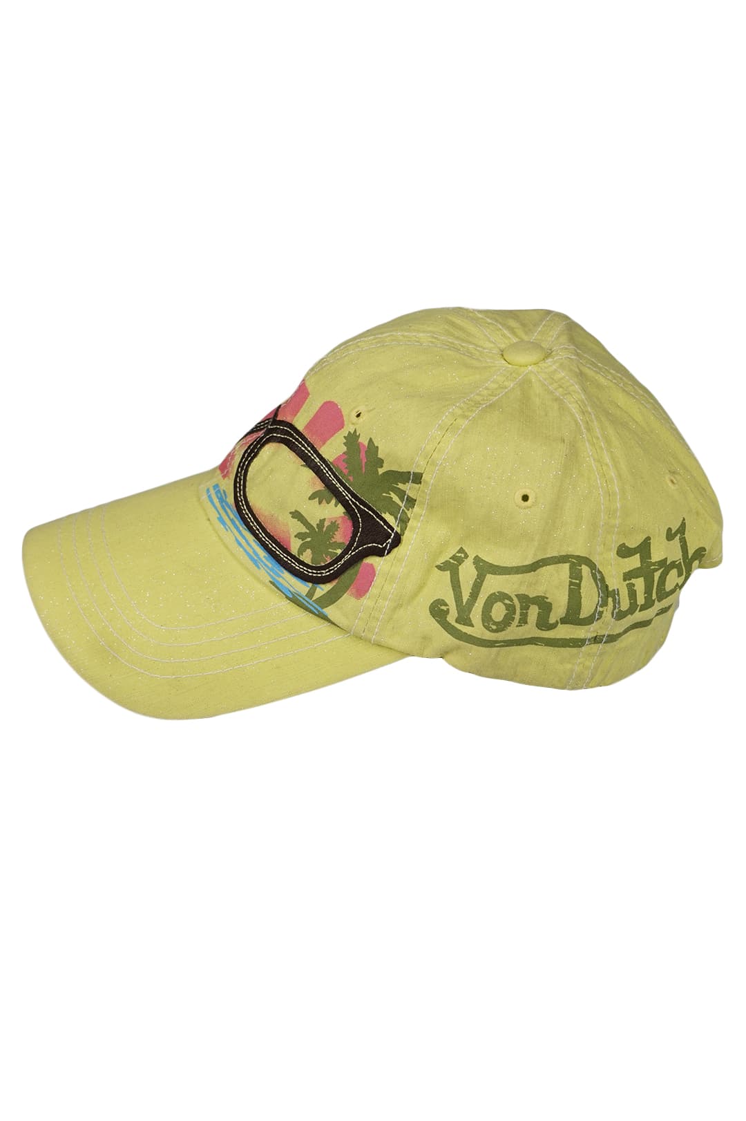 Кепка-бейсболка Von Dutch Korea - Желтый - 2