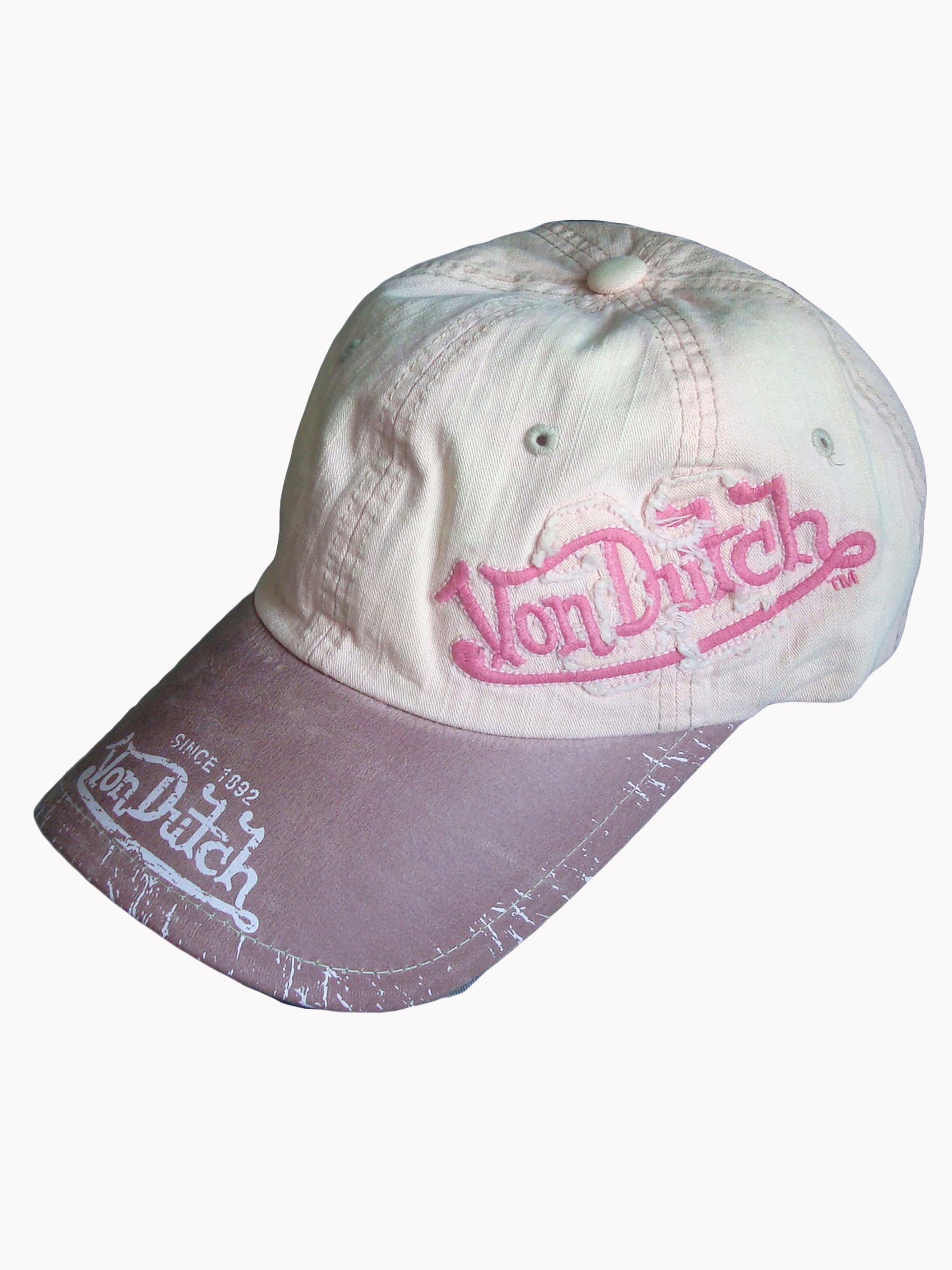 Кепка-бейсболка Von Dutch Korea - Розовый - 2