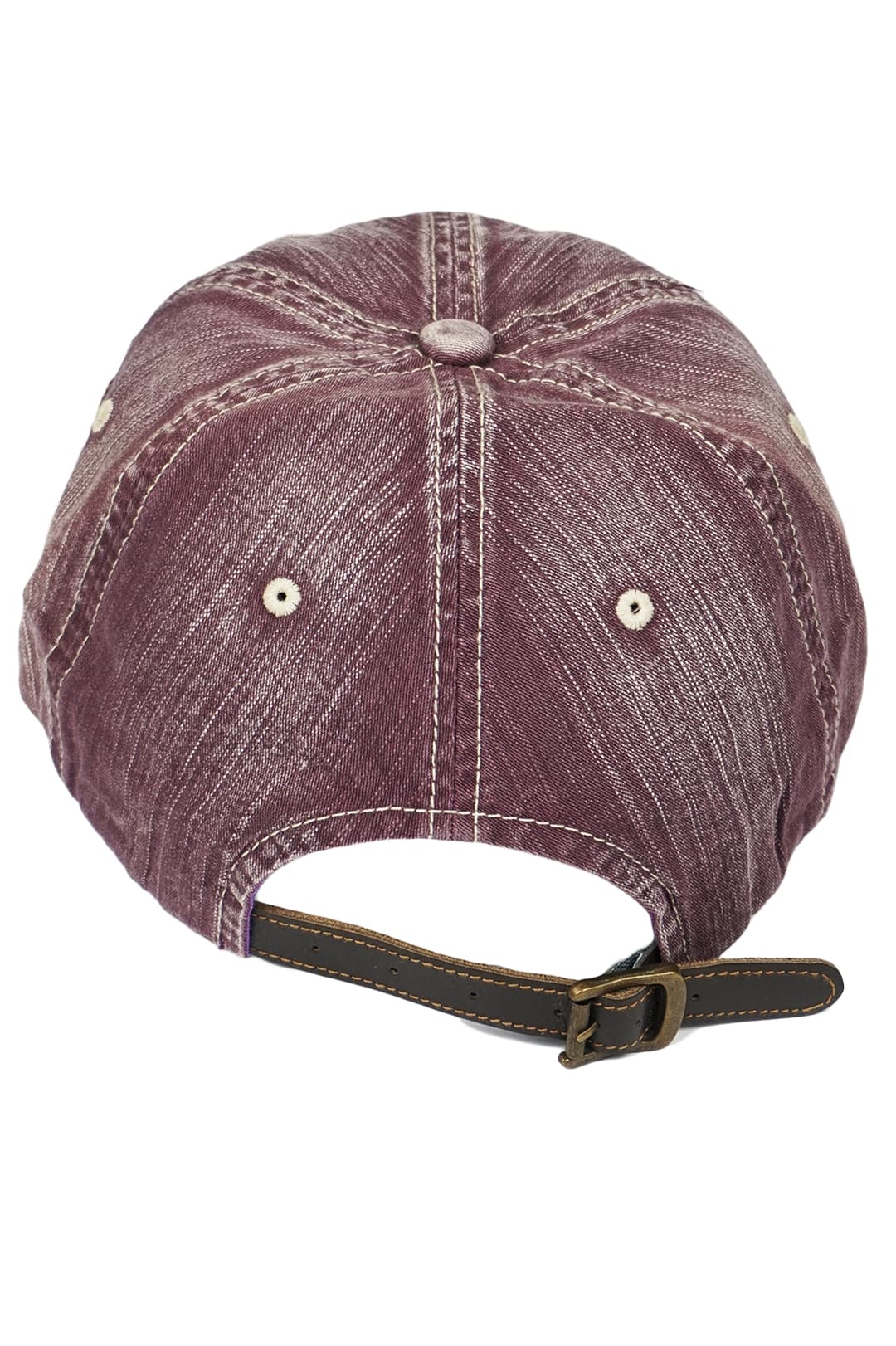 Кепка-бейсболка Von Dutch Korea - Бордовый - 4
