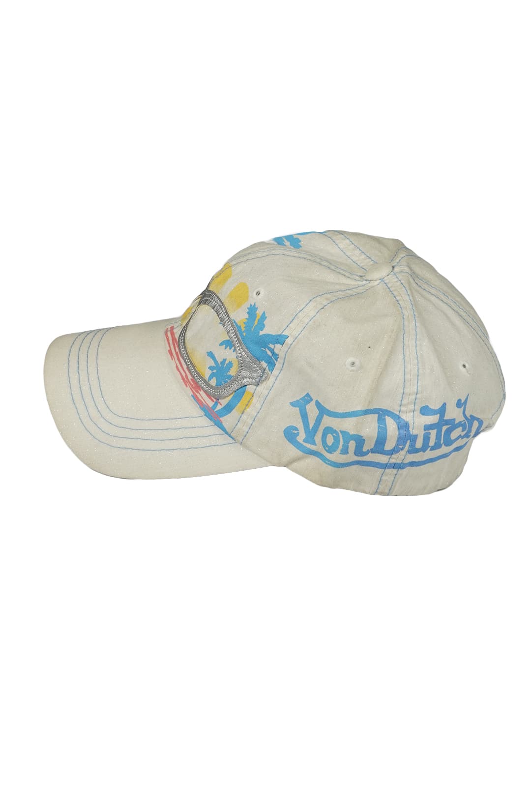 Кепка-бейсболка Von Dutch Korea - Белый - 2