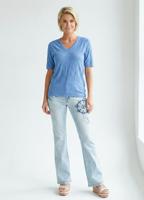 Блакитні демісезонні джинси 6th Avenue