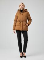 Женская демисезонная пуховая куртка