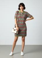 Летнее платье-поло в стиле ретро