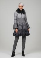 Женский приталенный пуховик