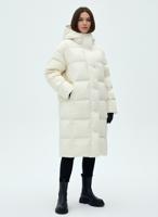 Женский зимний пуховик с капюшоном