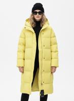 Женский зимний пуховик с капюшоном