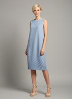 Богемное летнее плиссированное платье