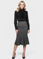 Женская блуза с жабо