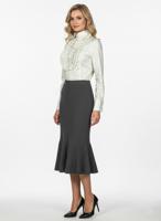 Женская блуза с жабо