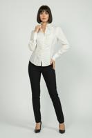 Женская блуза с рюшами