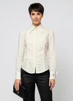 Жіноча блуза з рюшами