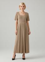 Летнее трикотажное платье для беременных женщин