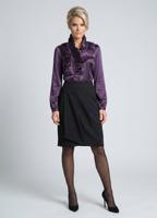 Жіноча блуза з рюшами