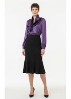 Женская блуза с рюшами