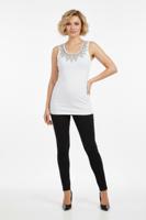 Женская майка с декором.