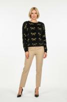 Женский демисезонный свитер травка