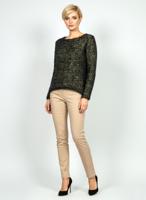 Женский демисезонный свитер травка