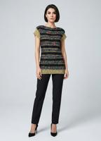 Жіночий джемпер з коротким рукавом