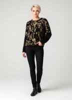 Женский демисезонный свитер травка