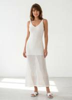 Легка літня трикотажна сукня