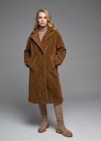 Шуба из натуральной овечьей шерсти