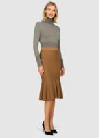 Трикотажная юбка годе миди