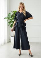 Женский модный брючный костюм