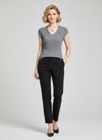 Летняя женская тонкая футболка из тенселя