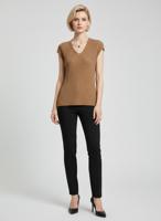 Летняя женская тонкая футболка из тенселя