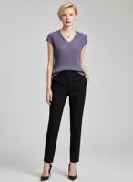 Летняя женская тонкая футболка из тенселя