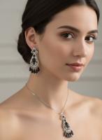 Комплект бижутерии Бриджит (серьги-колье)