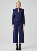 Женский осенний трикотажный брючный костюм