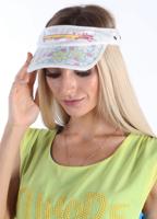 Женский летний пляжный козырек
